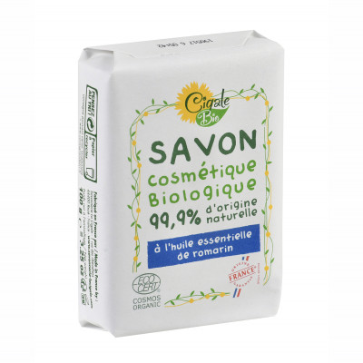 Savon à l’Huile essentielle de Romarin 100g