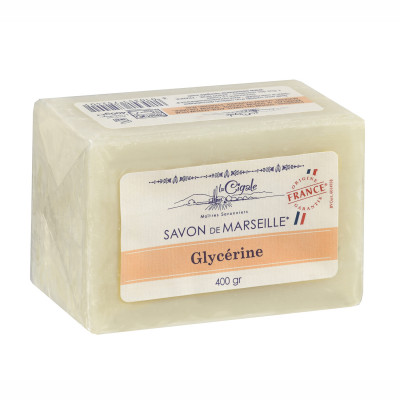 Savon de Marseille Glycérine La Cigale 400g