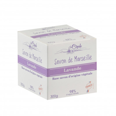 Savon de Marseille Cube Lavande 300g