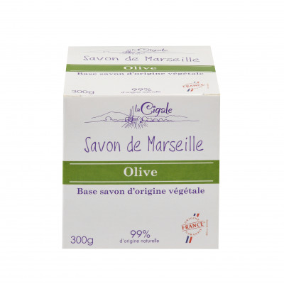 Savon de Marseille Olive Brut 300g