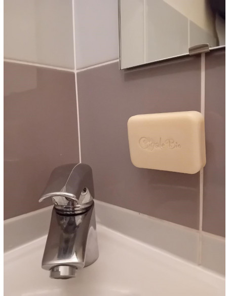 Porte savon aimanté