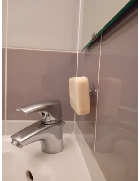 Porte savon aimanté